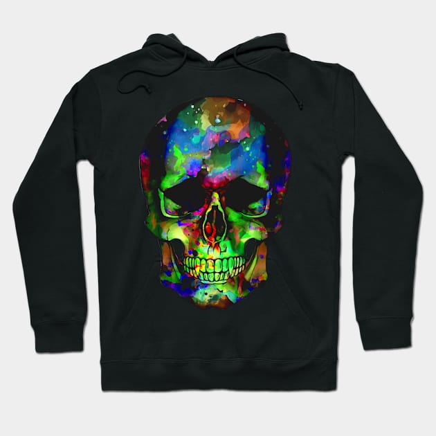 Skull Anatomy 2 Hoodie by Collagedream